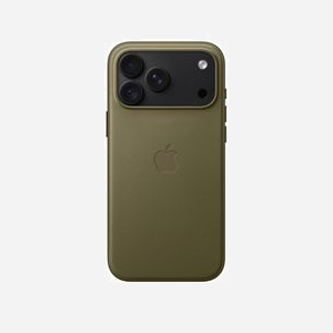Coque Apple en tissage technique polyester recyclé avec MagSafe pour iPhone 18 Pro Max coloris Olive - Miniature 4