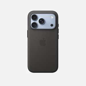 Coque Apple en tissage technique avec MagSafe pour iPhone 18 Pro polyester recyclé TPU boutons aluminium noir - Miniature 3