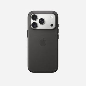 Coque Apple en tissage technique avec MagSafe pour iPhone 18 Pro polyester recyclé TPU boutons aluminium noir - Miniature 4