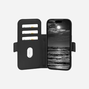 Étui dbramante1928 Copenhagen ICON Folio pour Apple iPhone 18 Pro/17 Pro 6.3" noir avec support et 3 compartiments cartes