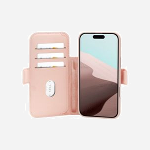 Étui Folio dbramante1928 Copenhagen ICON pour Apple iPhone 18 ProMax/17 ProMax 6.9" rose avec 3 compartiments cartes