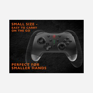 Manette Deltaco Gaming GAM-183 sans fil Bluetooth/USB pour Nintendo Switch et iOS avec batterie 8h noir - Miniature 4