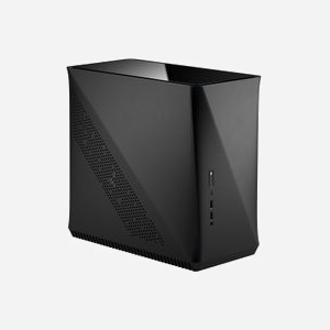 Boîtier Fractal Design Era ITX Mini-Tower Charbon ATX/SFX ventilateur 80mm support 2.5"/3.5" 166x325x307mm