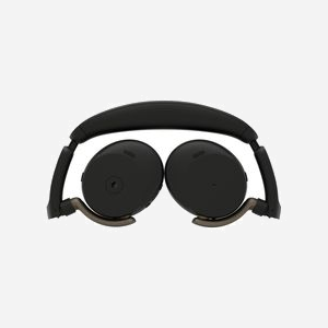 Casque sans fil Jabra Evolve3 65 Flex Bluetooth USB Type-C réduction de bruit adaptative IA arceau pliable noir - Miniature 4