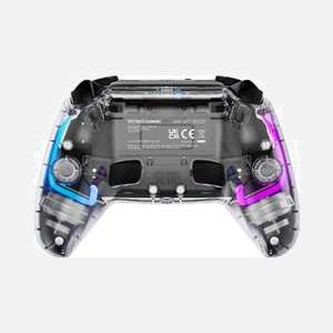 Manette de jeu Deltaco Gaming GAM-169-T Bluetooth/USB multiplateforme Android iOS Nintendo Switch PC PS4 batterie 1000mAh transparente - Miniature 4