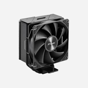 Ventirad FSP NP5-B 12cm 800-1600 tr/min palier hydrodynamique pour processeur refroidissement par air noir - Miniature 1