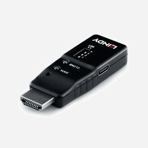 Émulateur EDID Lindy 32105 HDMI USB-C 8K 7680x4320 48Gbit/s ABS noir 64.5x22.5x11mm - Miniature 2