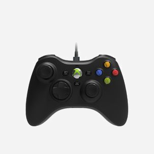 Manette de jeu Hyperkin M01368-BK filaire USB avec vibrations pour Xbox One/Series S/Series X compatible Windows 10/11 noir - Miniature 1