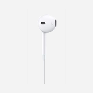 Écouteurs Apple EarPods avec fil jack 3.5mm intra-auriculaires pour musique et usage quotidien blanc - Miniature 3