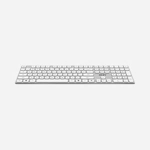 Clavier mécanique MSI FORGE K210 W COMBO sans fil USB QWERTY US avec souris incluse blanc pour bureau - Miniature 4