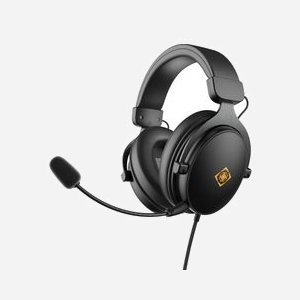 Casque gaming Deltaco Gaming GAM-190 filaire arceau fermé 20-20000Hz jack 3.5mm noir 310g