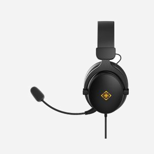 Casque gaming Deltaco Gaming GAM-190 filaire arceau fermé 20-20000Hz jack 3.5mm noir 310g - Miniature 2