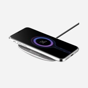 Chargeur sans fil Sandberg Wireless Charger Deck 15W Qi universel plateau aluminium gris USB pour smartphone - Miniature 4