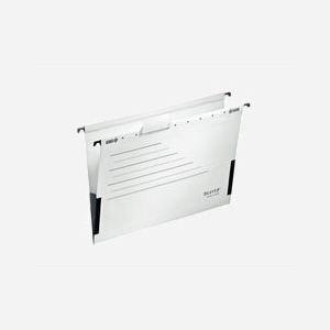 Dossier suspendu Leitz Alpha Active format A4 en carton blanc 348x260mm 90g certification FSC