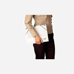 Dossier suspendu Leitz Alpha Active format A4 en carton blanc 348x260mm 90g certification FSC - Miniature 3