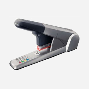 Agrafeuse Leitz 55510084 Heavy Duty capacité 80 feuilles avec 4 cassettes d'agrafes K6/K8/K10/K12 argent - Miniature 2