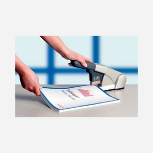 Agrafeuse Leitz 55510084 Heavy Duty capacité 80 feuilles avec 4 cassettes d'agrafes K6/K8/K10/K12 argent - Miniature 4