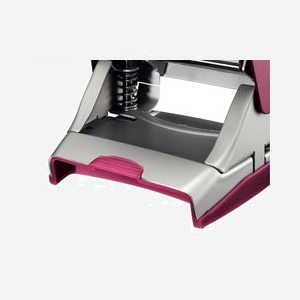 Perforateur Leitz NeXXt 5006 capacité 30 feuilles construction métallique rouge et argent avec poignée ergonomique - Miniature 3
