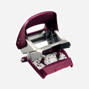 Perforateur Leitz NeXXt 5006 capacité 30 feuilles construction métallique rouge et argent avec poignée ergonomique - Miniature 4
