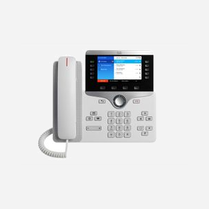 Téléphone IP Cisco 8861 écran 5" 800x480 WiFi 802.11ac Bluetooth 3.0 PoE noir argent CP-8861-K9= - Miniature 2