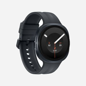 Montre connectée Samsung Galaxy Watch9 40mm AMOLED 1.3" 438x438 pixels 2Mo RAM GPS WiFi Wear OS Graphite - Miniature 3