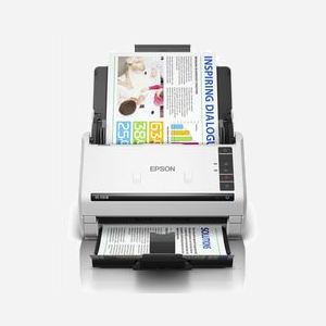 Scanner Epson WorkForce DS-530III A4 600x600 DPI alimentation feuille à feuille 60 feuilles CIS ReadyScan LED blanc