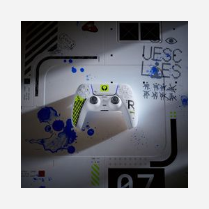 Manette sans fil Sony DualSense Edition Limitée Marathon avec retour haptique et gâchettes adaptatives PS5 - Miniature 2