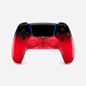 Manette sans fil Sony DualSense Rouge et Noir avec retour haptique gâchettes adaptatives Bluetooth USB pour PlayStation 5 PC MAC Android iOS