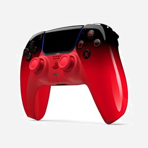 Manette sans fil Sony DualSense Rouge et Noir avec retour haptique gâchettes adaptatives Bluetooth USB pour PlayStation 5 PC MAC Android iOS - Miniature 2