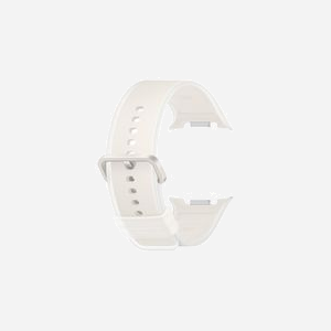 Bracelet Samsung Misty Band M/L pour Galaxy Watch9 Watch8 50mm silicone crème ET-SXL35LUEGEU - Miniature 3