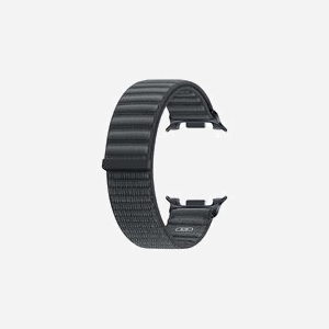 Bracelet Samsung Fabric Band tissu noir taille S/M pour Galaxy Watch9 Watch8 largeur 52mm référence ET-SVL32SKEGEU - Miniature 3