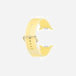Bracelet Samsung Misty Band M/L pour Galaxy Watch9 Watch8 jaune 188mm largeur 50mm référence ET-SXL35LYEGEU - Miniature 3