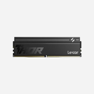 Mémoire Lexar THOR 2nd Gen 32GB Kit 2x16GB DDR5-6000 MT/s CL36 288-pin DIMM ECC pour PC noir - Miniature 1