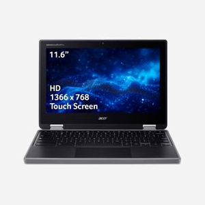 Acer Chromebook Spin 311 R724T MediaTek Kompanio 528 8GB LPDDR4x 64GB eMMC 11.6" HD tactile Wi-Fi 6 ChromeOS noir - Miniature 2