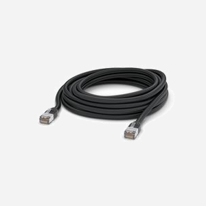 Câble réseau Ubiquiti UACC-CABLE-PATCH-OUTDOOR 8m Cat5e S/UTP RJ-45 usage extérieur noir - Miniature 2