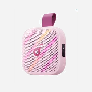Enceinte portable Anker Boom Go 3i Bluetooth 15W USB Type-C étanche IPX7 batterie intégrée rose