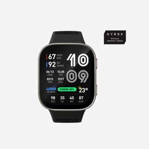Montre connectée Amazfit Bip Max 2.07" AMOLED 432x514 pixels GPS WiFi 4GB batterie 550mAh bracelet silicone noir - Miniature 2