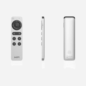 Télécommande vocale WiiM Voice Remote 2 Bluetooth avec contrôle par boutons pour systèmes audio WiiM