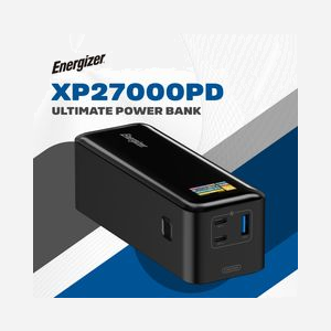 Batterie externe Energizer XP27000PD 27000mAh Lithium-Ion 140W 1x USB-A 2x USB-C noir - Miniature 5