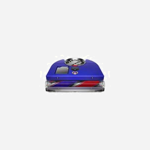 Aspirateur robot Dyson 360 Vis Nav forme D sans sac 0,5L capteur infrarouge autonomie 65min bleu rouge argent - Miniature 2