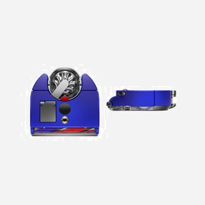 Aspirateur robot Dyson 360 Vis Nav forme D sans sac 0,5L capteur infrarouge autonomie 65min bleu rouge argent - Miniature 3