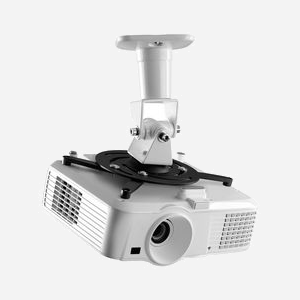 Support plafond One For All Solid WM5320 pour projecteur charge max 15kg noir et blanc 310x220x310mm - Miniature 3