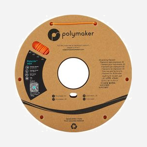 Filament Polymaker PF01007 ASA 1.75mm 1kg Orange pour impression 3D haute résistance - Miniature 3