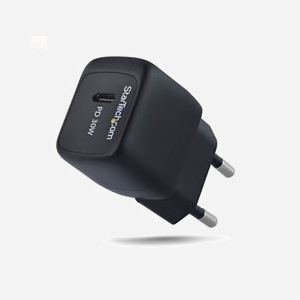 Chargeur Mural StarTech.com USB-C 30W GaN Power Delivery 5V/9V/15V/20V compact 51g pour smartphones et tablettes noir - Miniature 1