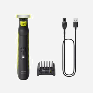 Rasoir électrique Philips OneBlade Pro QP6506/15 visage et corps avec lame double usage et sabot ajustable
