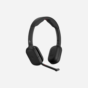 Micro-casque Bluetooth HP Poly Focus 625 Fold stéréo pliable avec réduction de bruit active pour appels