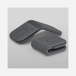 Souris Logitech Mobi Fold sans fil RF Bluetooth optique 4000 DPI ambidextre 4 boutons programmables graphite - Miniature 5