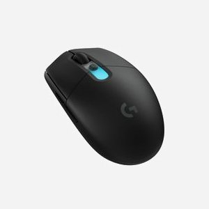 Souris gaming Logitech G G305 X SUPERLIGHT sans fil RF Bluetooth optique 44000 DPI 6 boutons programmables noir - Miniature 3