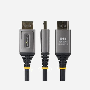 Câble StarTech.com DisplayPort 2.1 DP54 3m certifié VESA 8K 60Hz 10K 60Hz DSC 1.2a UHBR13.5 blindé aluminium-mylar - Miniature 3
