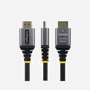 Câble StarTech.com HDMI 2.1 Ultra High Speed 30cm certifié 8K 60Hz 4K 120Hz 48Gbps HDR10+ eARC gaine TPE flexible - Miniature 3